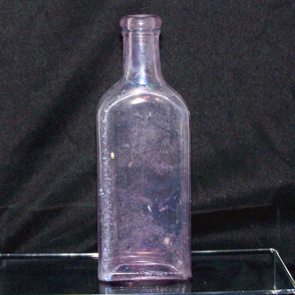 Foley & Co. Other - VTG- Foley & Co. Embossed Clear Glass Medicine Bottle